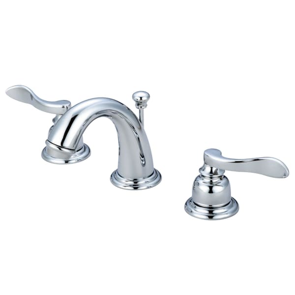 KB8911NFL NuWave French Widespread Bathroom Faucet, Polished Chrome